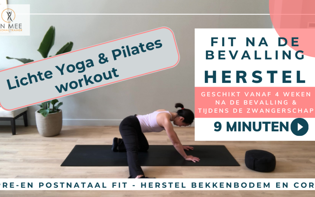 Postpartum workout yoga & pilates